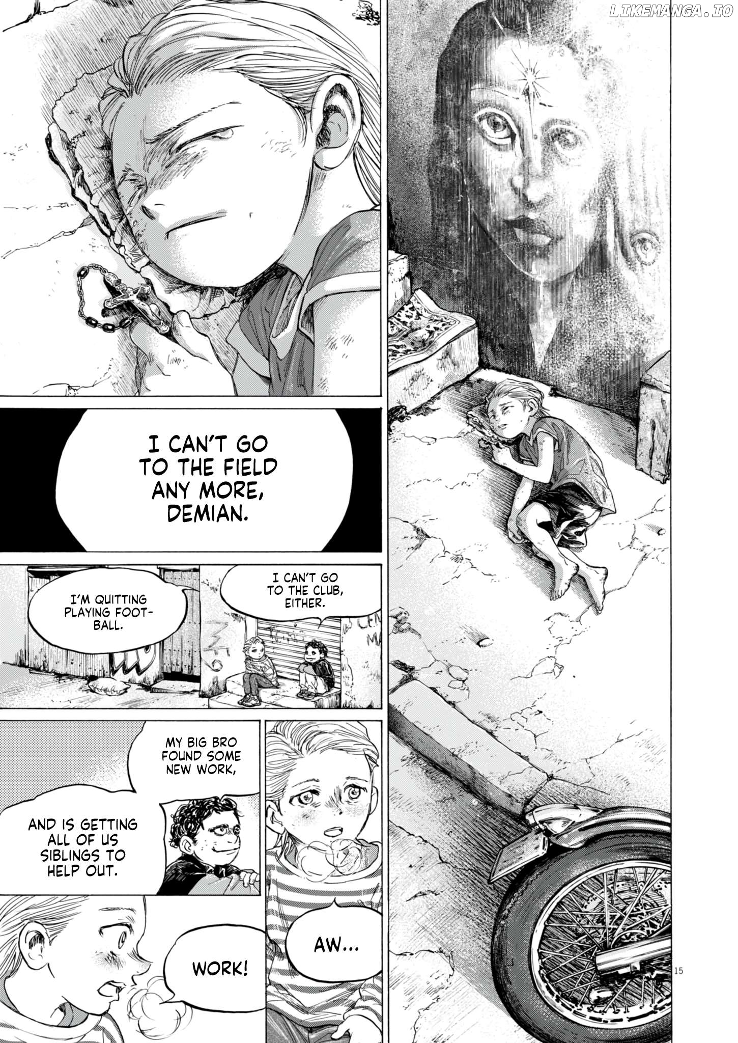 Ao Ashi, Chapter 388 image 16